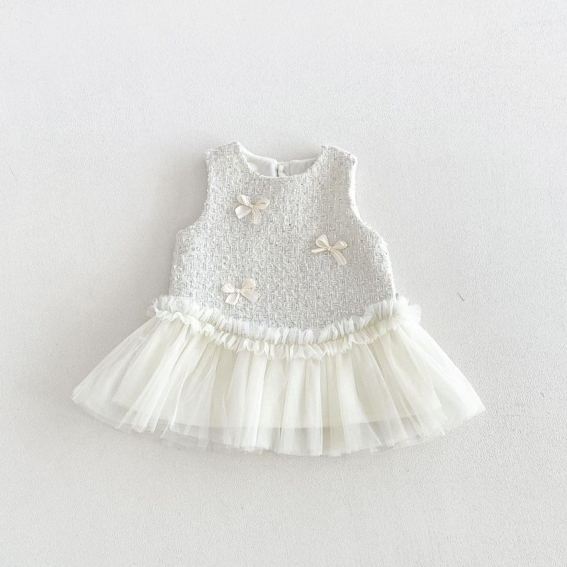【BABY&KID】ツイード風アウター、ワンピース、ニットSK108114