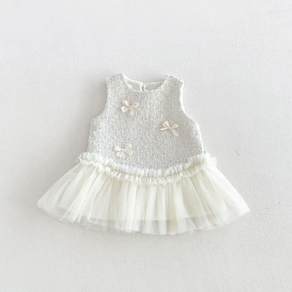 【BABY&KID】ツイード風アウター、ワンピース、ニットSK108114