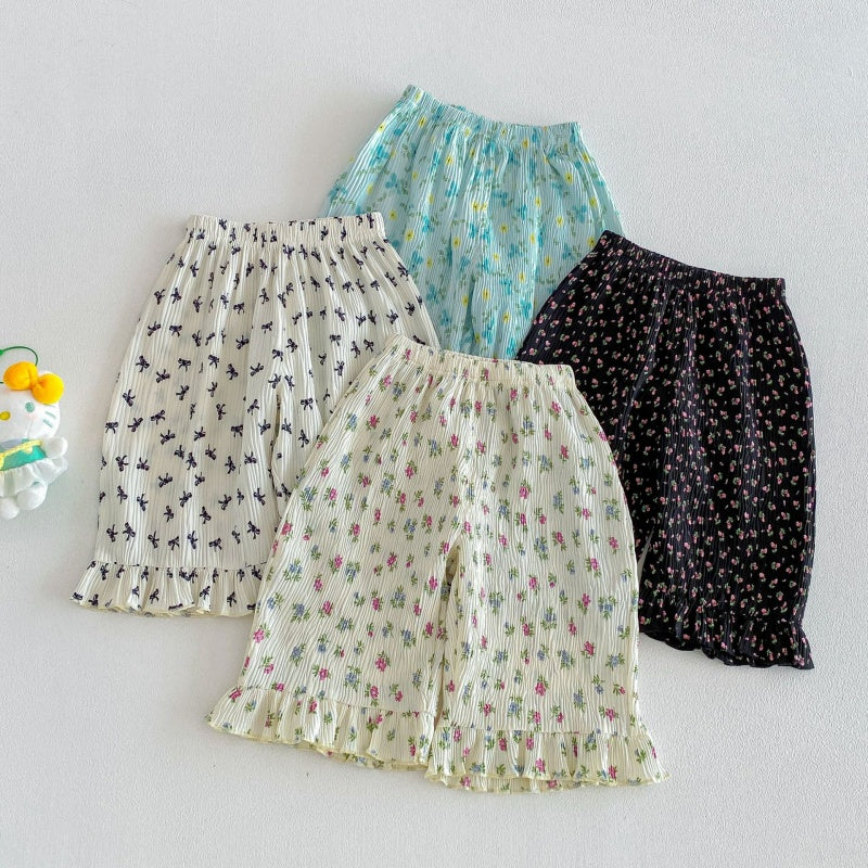 【BABY&KID】夏新作 小花柄総柄パンツSK105214