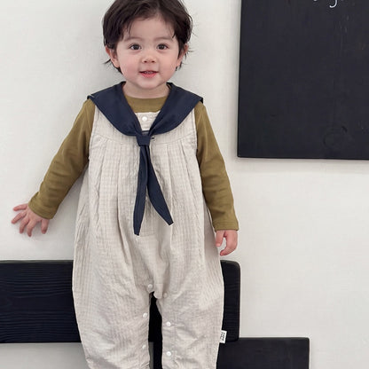 【BABY】ケープサロペット＆トップスSK107805