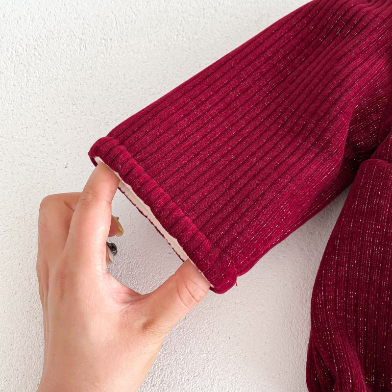 【BABY】冬新作大きなリボンのスイートカバーオールSK102714