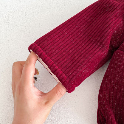 【BABY】冬新作大きなリボンのスイートカバーオールSK102714