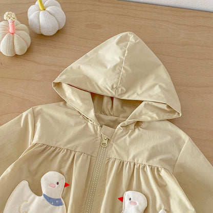 【BABY】あひるフード付きアウターSK103711