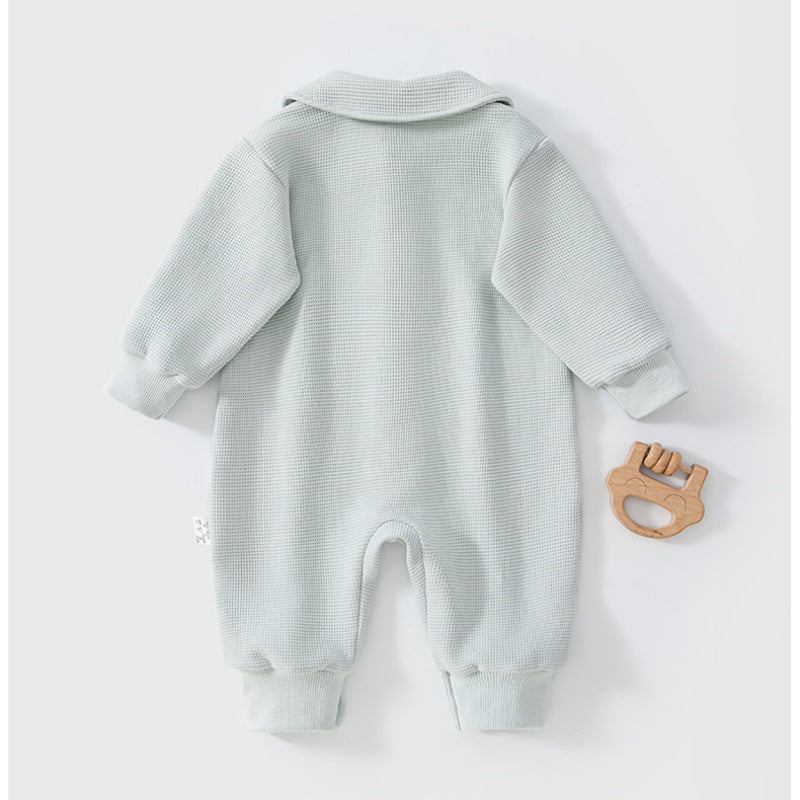 【BABY】ワッフル刺繍カバーオールSK107524