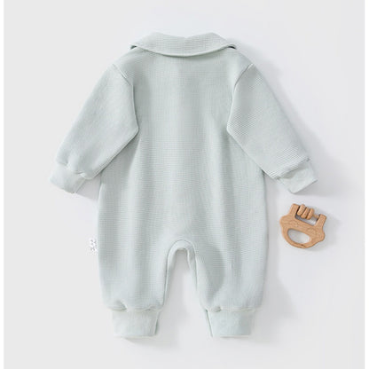【BABY】ワッフル刺繍カバーオールSK107524