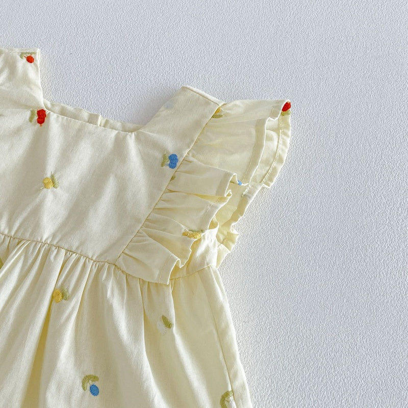 【BABY】夏新作スウィート小花柄セットアップSK105818
