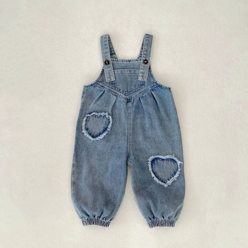 【BABY&KID】ハートデニムサロペットSK100629
