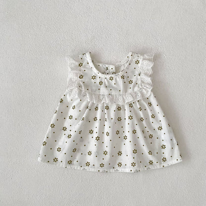 【BABY&KID】夏新作 小花柄トップス＆ショートパンツSK081607