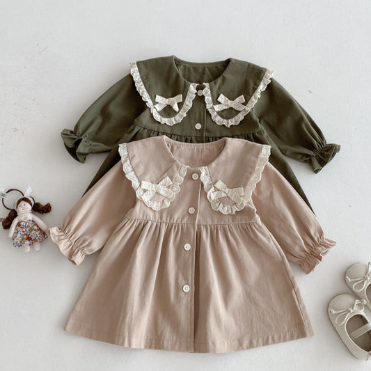 【BABY&KID】レトロドールカラー ワンピースSK092718