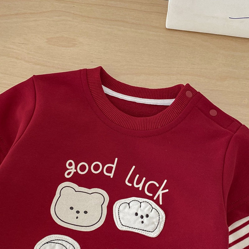 【BABY】カートゥーン重ね着風カバーオールSK103408