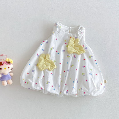【BABY&KID】夏新作ドットワンピースSK105523