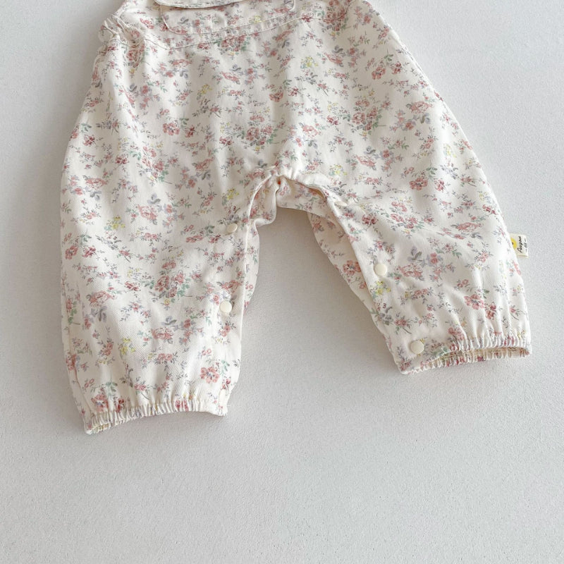 【BABY】花柄ポケットサロペット、トップスSK092532