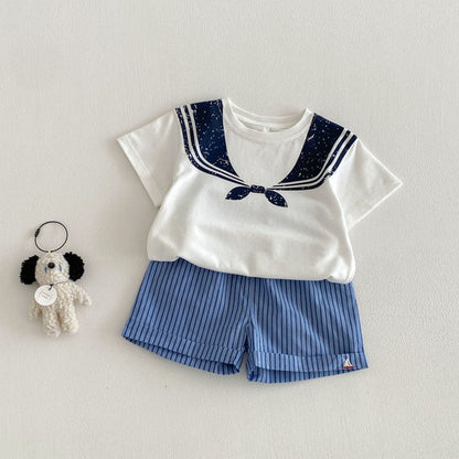 【BABY&KID】夏新作韓国風Tシャツ、ショートパンツSK105516