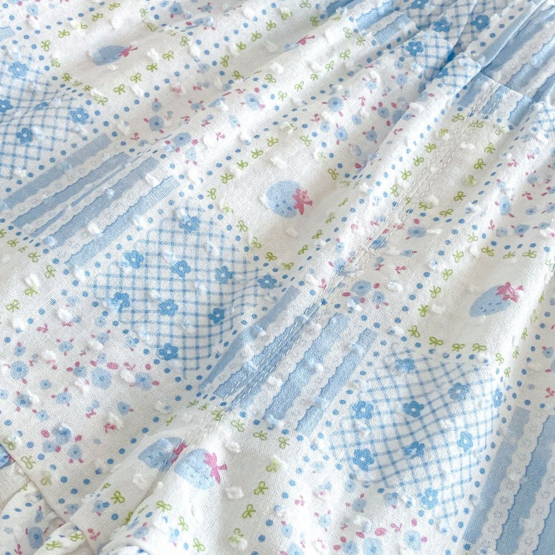 【BABY&KID】夏新作総柄キャミ小花柄セットアップSK106104