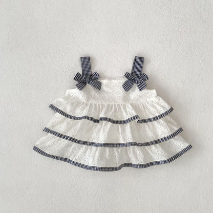 【BABY&KID】夏新作 可愛い刺繍キャミトップス＆ショートパンツSK080114