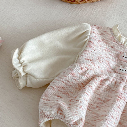 【BABY】冬新作うさぎあったかカバーオールSK103003