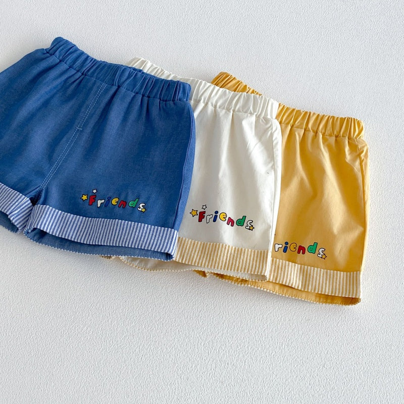 【BABY&KID】夏新作カートゥーンプリントショートパンツSK106118