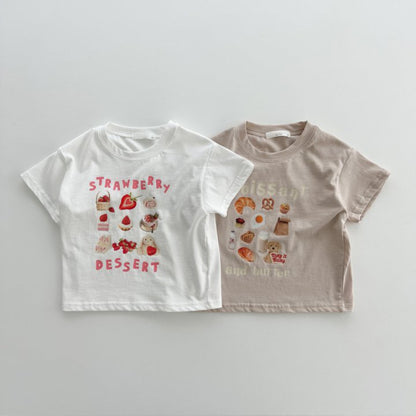 【オトク】【BABY】夏新作 プリントコットンロンパース、TシャツSK071804