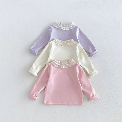 【BABY&KID】フリル襟厚手トップスSK108116