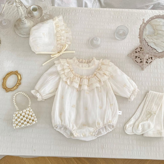 【BABY】おしゃれフリルロンパースSK104101