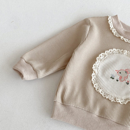 【BABY&KID】クルーネックうさぎセットアップSK092710