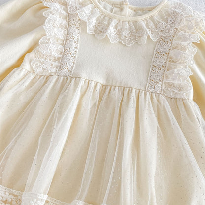 【BABY】チュールレースロンパースSK107910