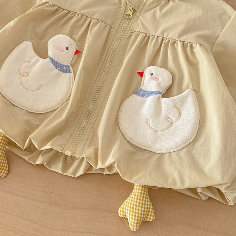 【BABY】あひるフード付きアウターSK103711