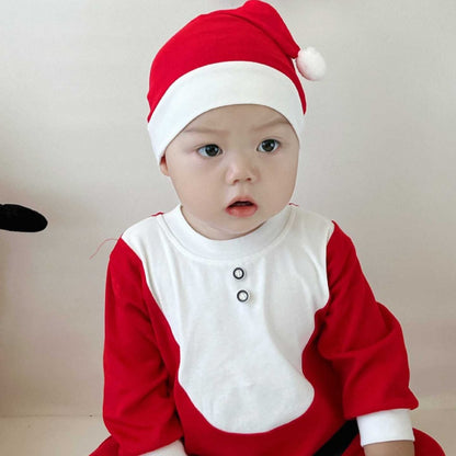 【BABY】クリスマステーマベビーカバーオールSK102802