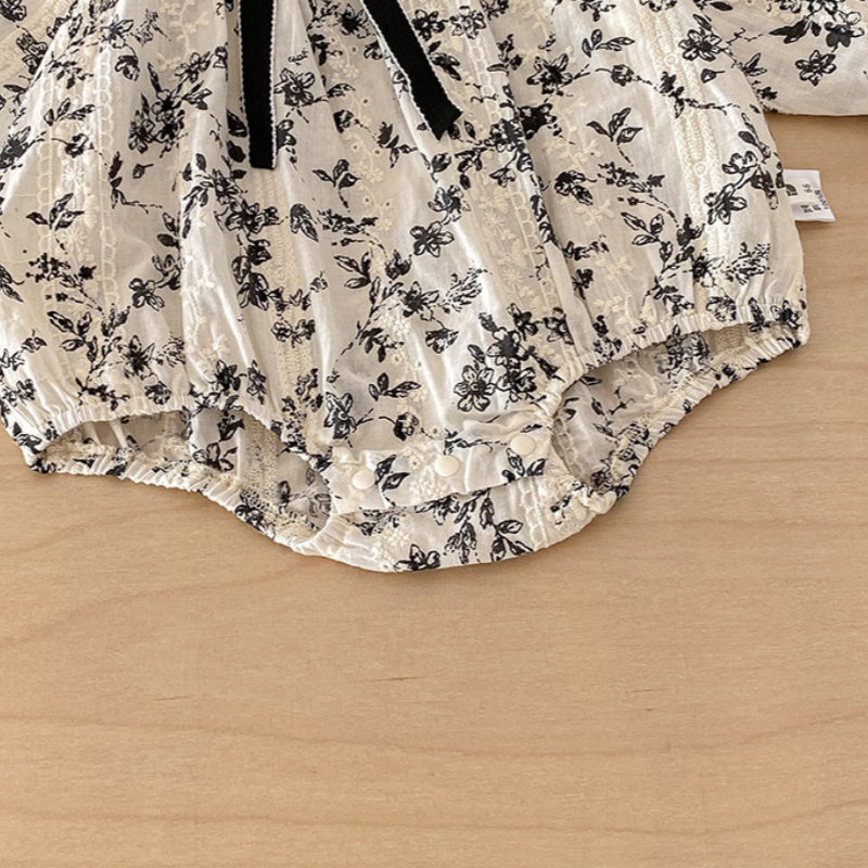 【BABY】ガーリー小花柄ロンパースSK103406