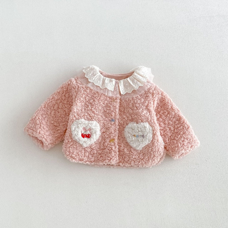 【BABY&KID】ハートポケットジャケット、フレアパンツSK108117