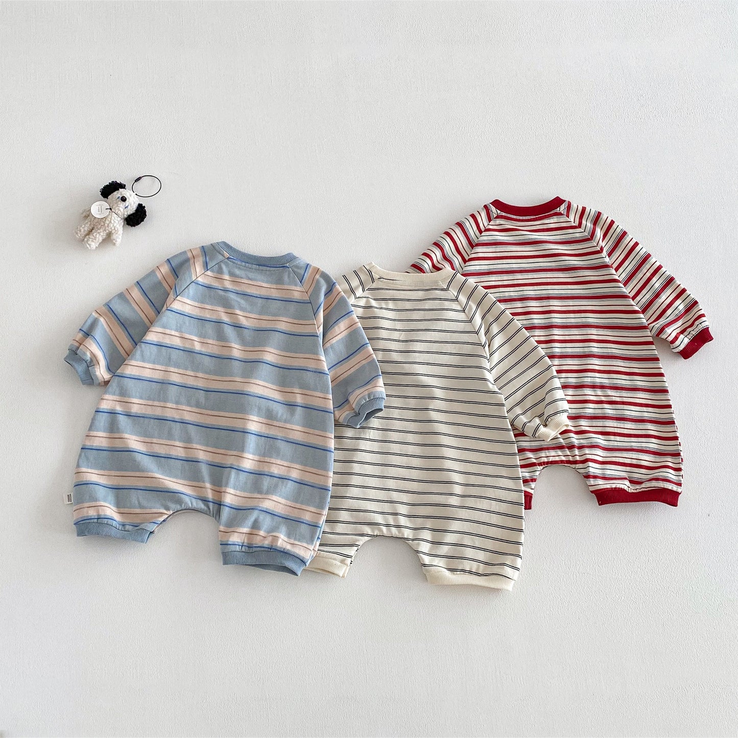 【BABY&KID】ボーダーカバーオールSK103523