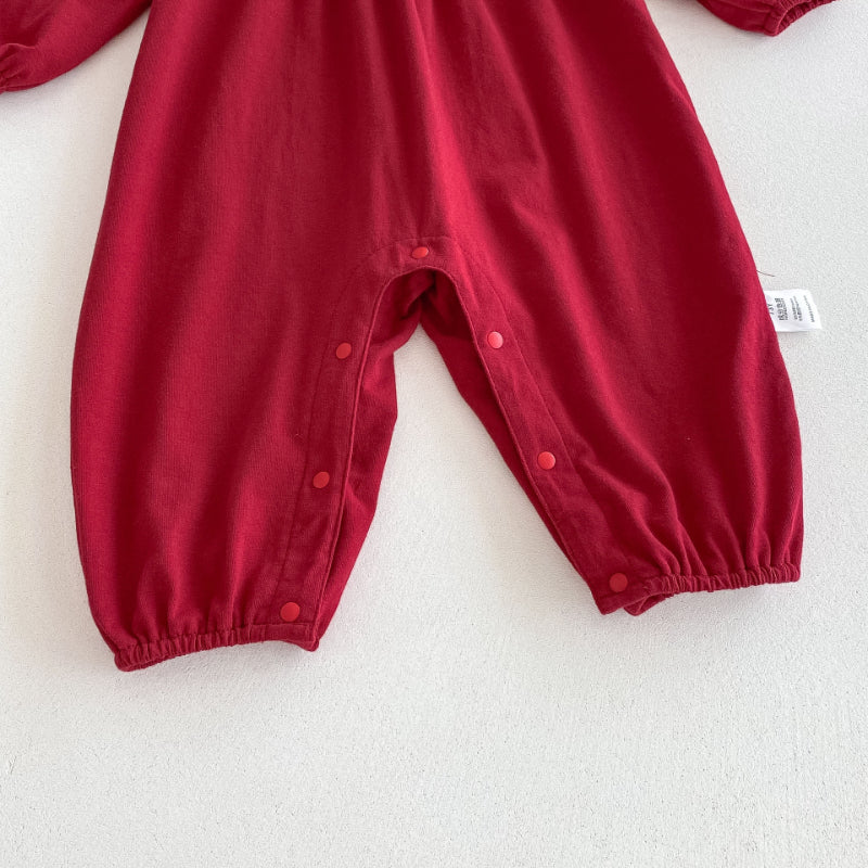 【BABY】小兔刺繍カバーオールSK092804