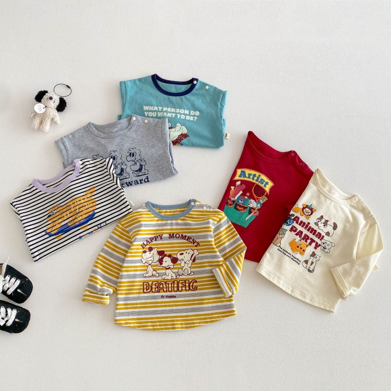 【BABY&KID】韓国風プリントロンTSK104316