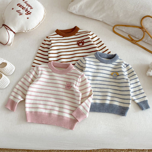 【BABY&KID】ボーダーニットセーターSK102532