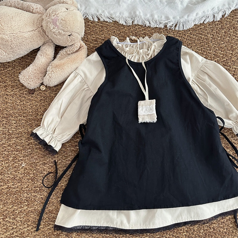 【BABY&KID】レトロレースワンピースSK101444