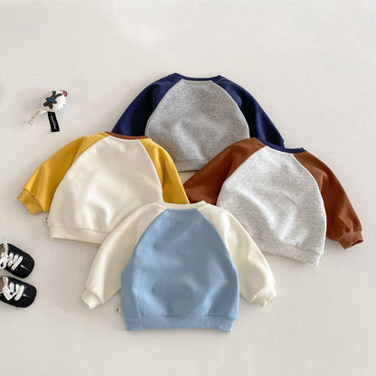【BABY&KID】タオル刺繍カートゥーンスウェットSK103505