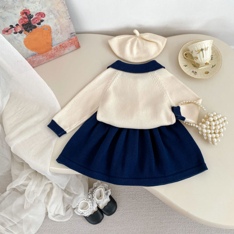 【BABY&KID】さくらんぼ刺繍セットアップSK092722