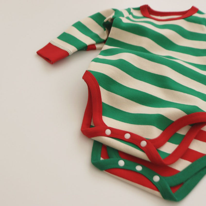 【BABY】ボーダーロンパースorTシャツ&レギンスSK101542
