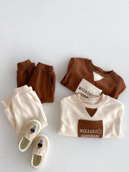 【BABY&KID】Nice day good babyセットアップSK060621