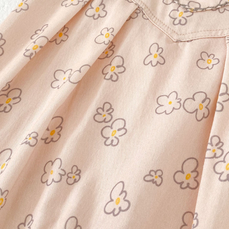 【BABY&KID】小花柄サロペットSK100626