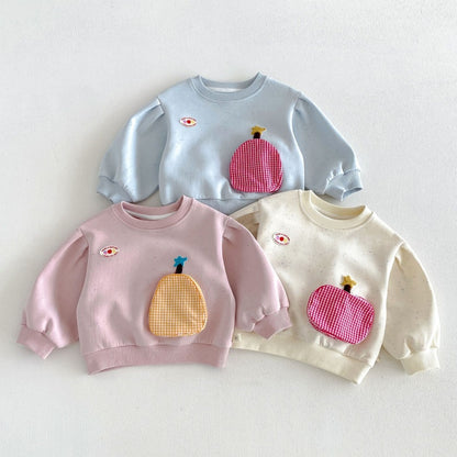 【BABY&KID】ワッペントレーナー、スウェットパンツSK107215