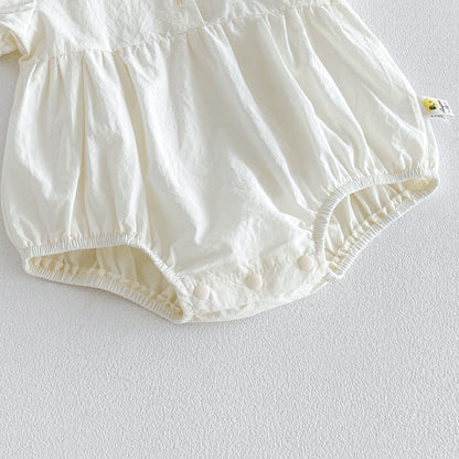 【BABY】夏新作刺繍ロンパースSK105816