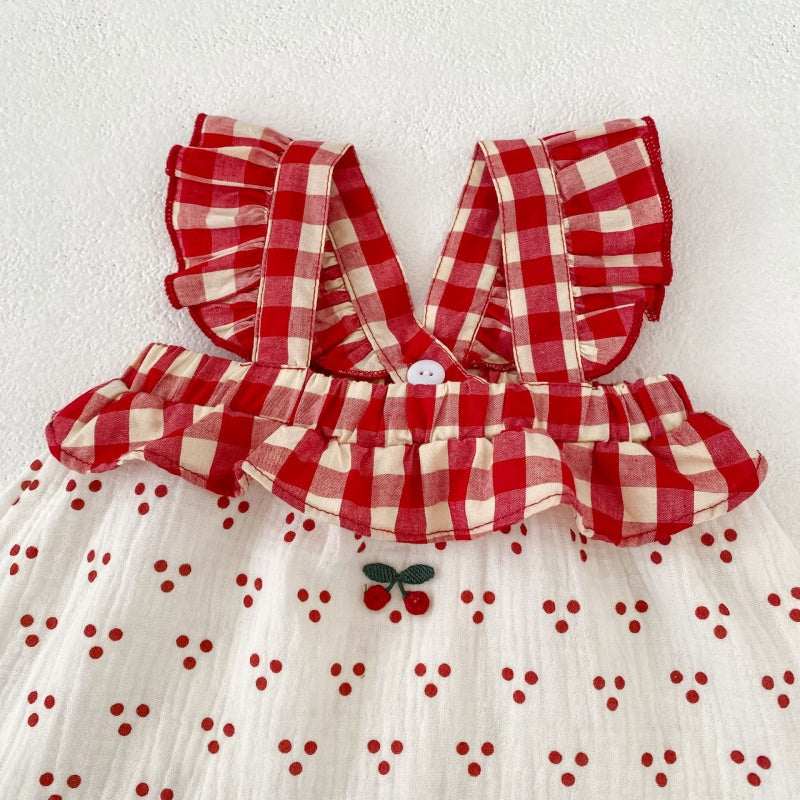 【BABY&KID】夏新作さくらんぼセットアップSK105409