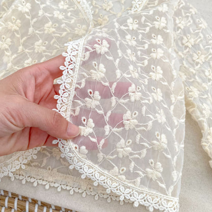 【BABY】夏新作 刺繍入り日よけシャツSK081518