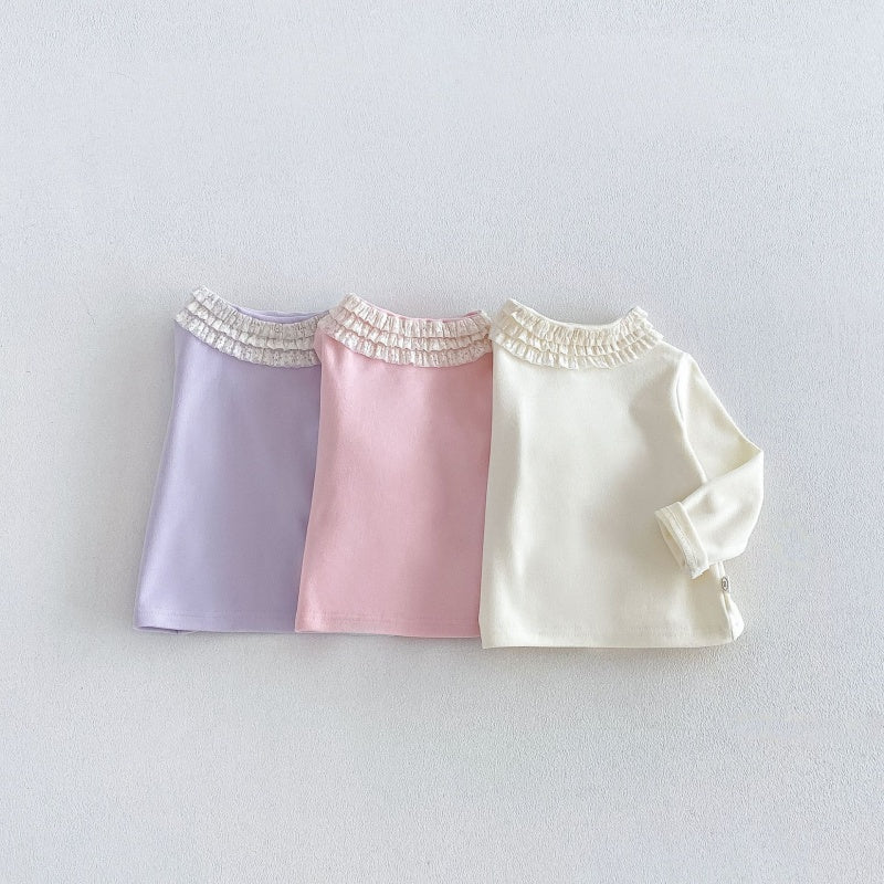 【BABY&KID】フリル襟厚手トップスSK108116