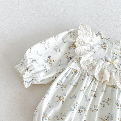 【BABY】スウィート小花柄ロンパースSK107907