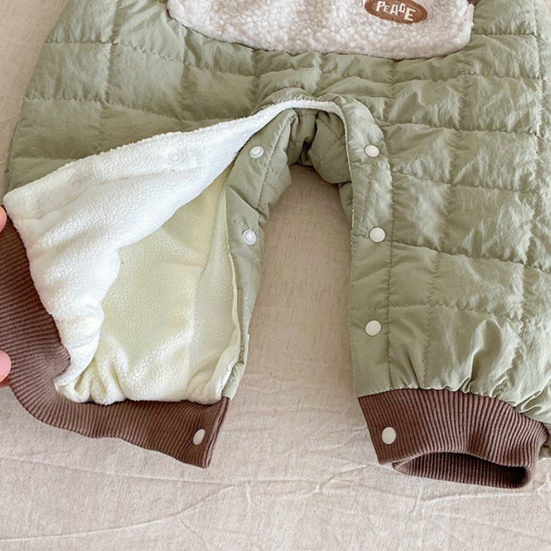 【BABY】冬新作韓国風大きめポケットカバーオールSK102720