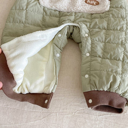 【BABY】冬新作韓国風大きめポケットカバーオールSK102720