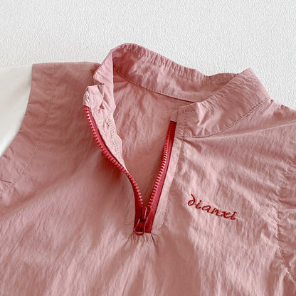 【BABY】夏新作ワークテイストセットアップSK104516