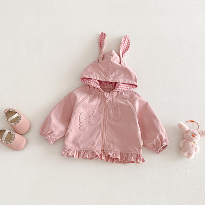 【BABY&KID】うさぎ＆あひるモチーフアウターSK103510